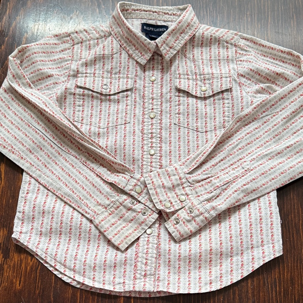 Ralph Lauren Vintage Western Shirt 6x